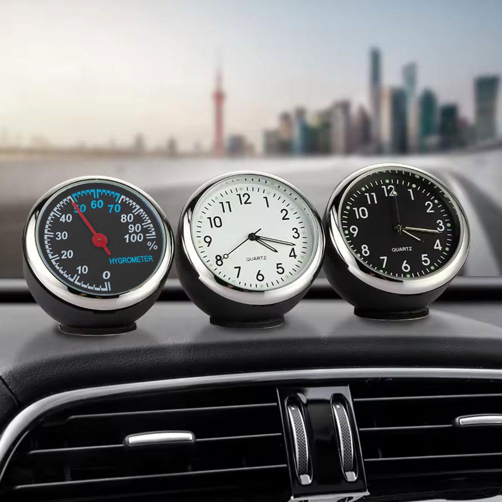 Digital Hygrometer Probe - Mini Car Automobile Digital Clock Auto