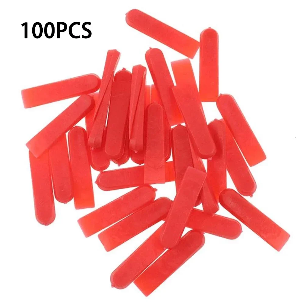 Ceramic Tile Floor - 100pcs Plastic Tile Wedge Spacer Reusable