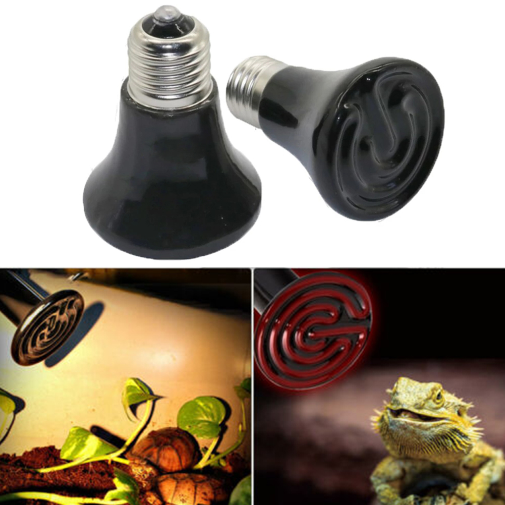 Ceramic Heat Emitter - 25-75W Pet Reptile Breed Ceramic Heat