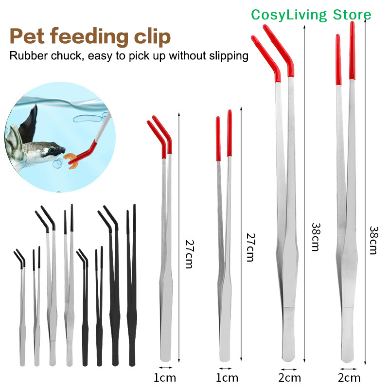 Reptile Feeding Tongs With Rub – обзор и цена Feeding Tong Stainless