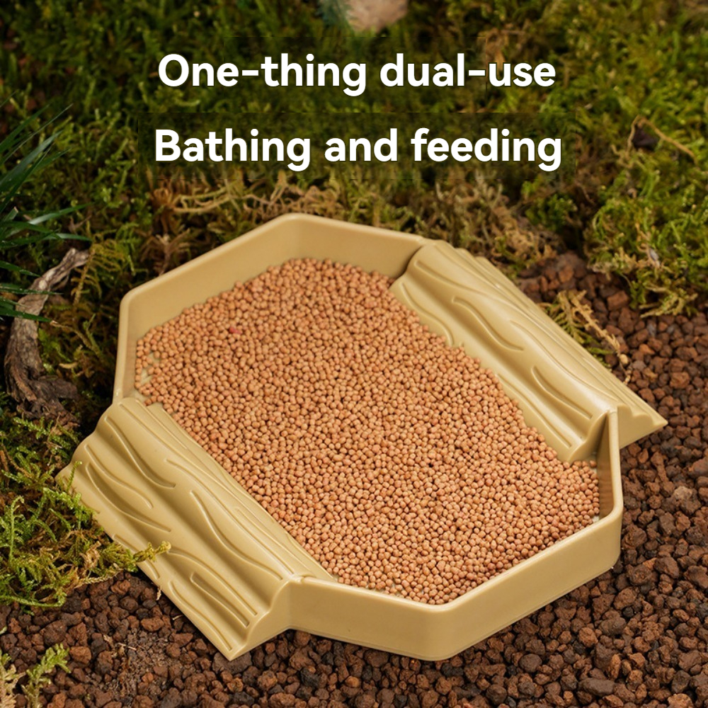 Yellow edge turtle bath basin  – обзор и цена Water Dish Reptile