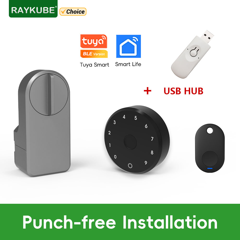 RAYKUBE A1 Pro Tuya BEL Smart  – обзор и цена Glass Door Hinge