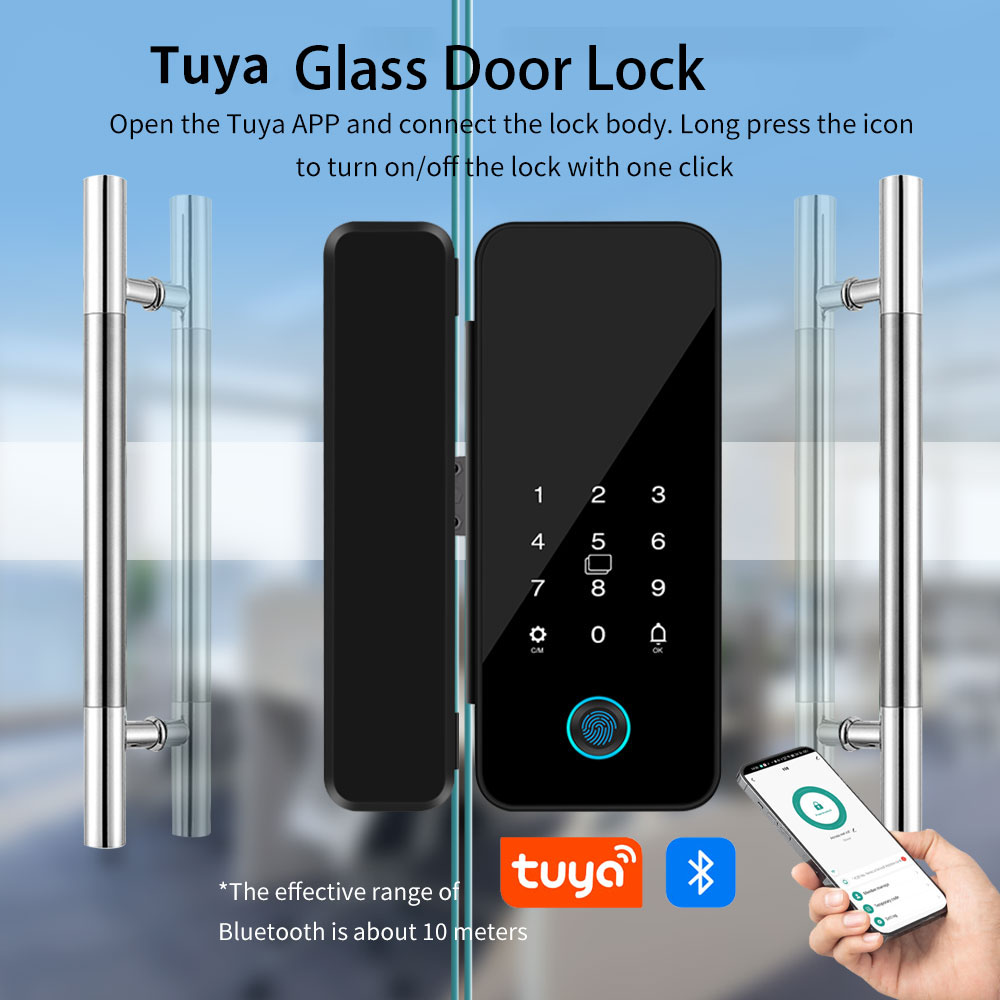 B16 Tuya APP Bluetooth Glass D – обзор и цена Glass Door Hinge
