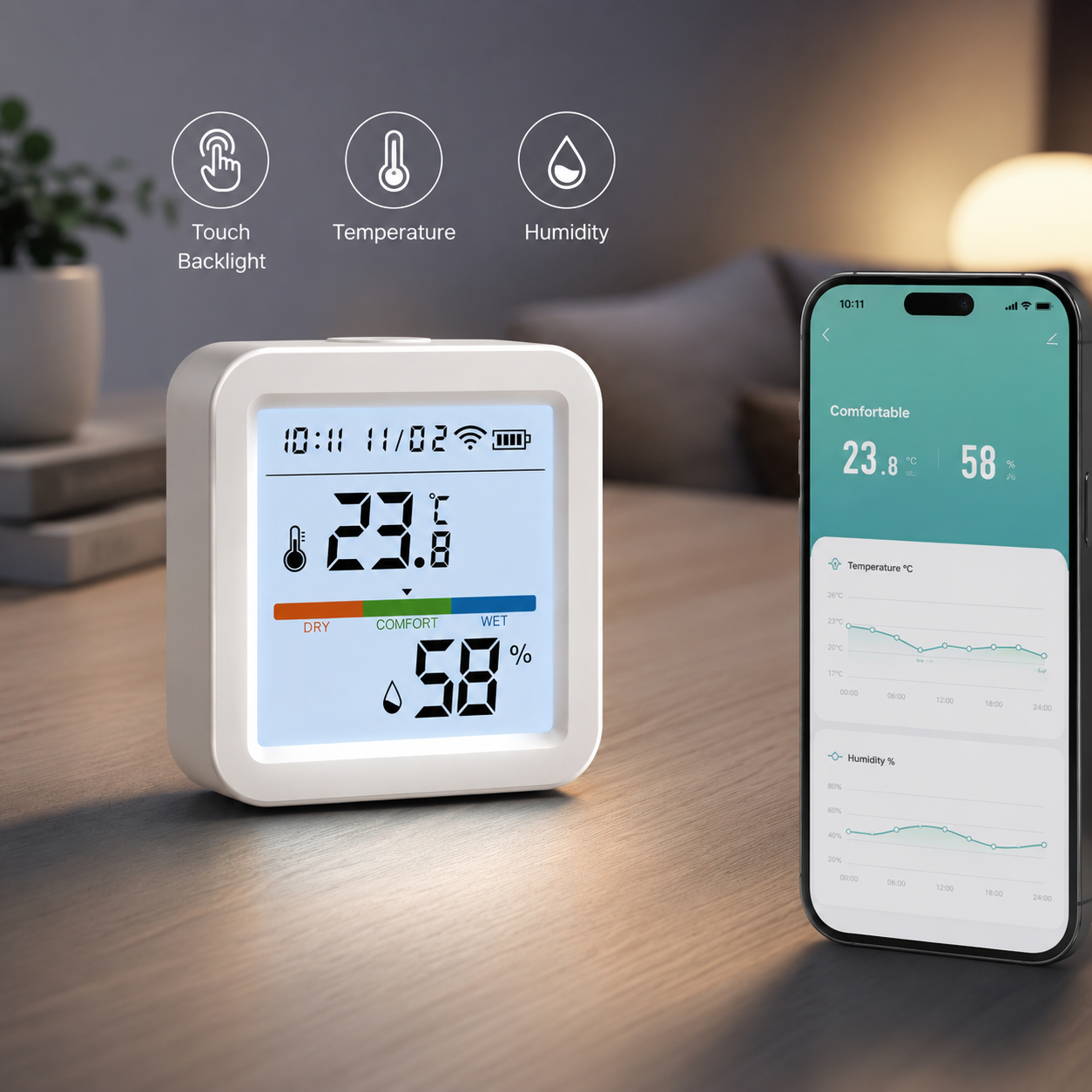 Tuya WiFi Temperature Humidity – обзор и цена Digital Hygrometer Probe