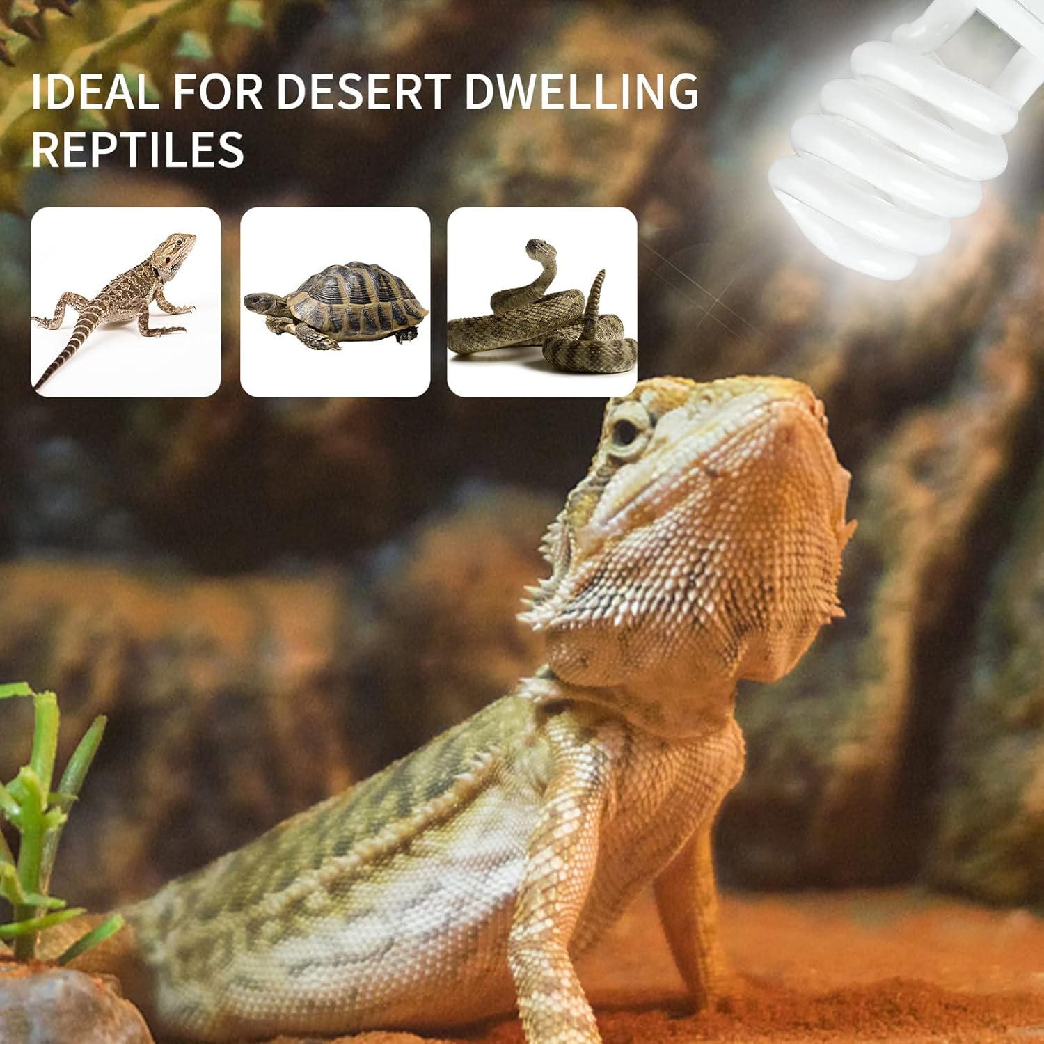 UVB 5.0 10.0 Reptile Heating L – обзор и цена Ceramic Heat Emitter