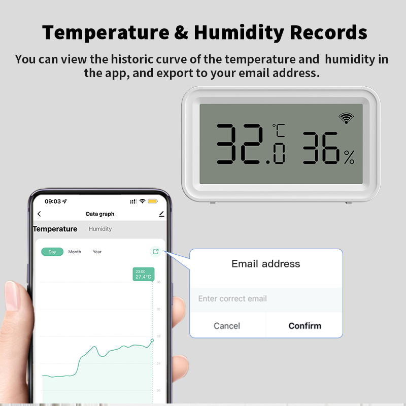 Tuya Zigbee WiFi Thermometer H – обзор и цена Digital Hygrometer Probe
