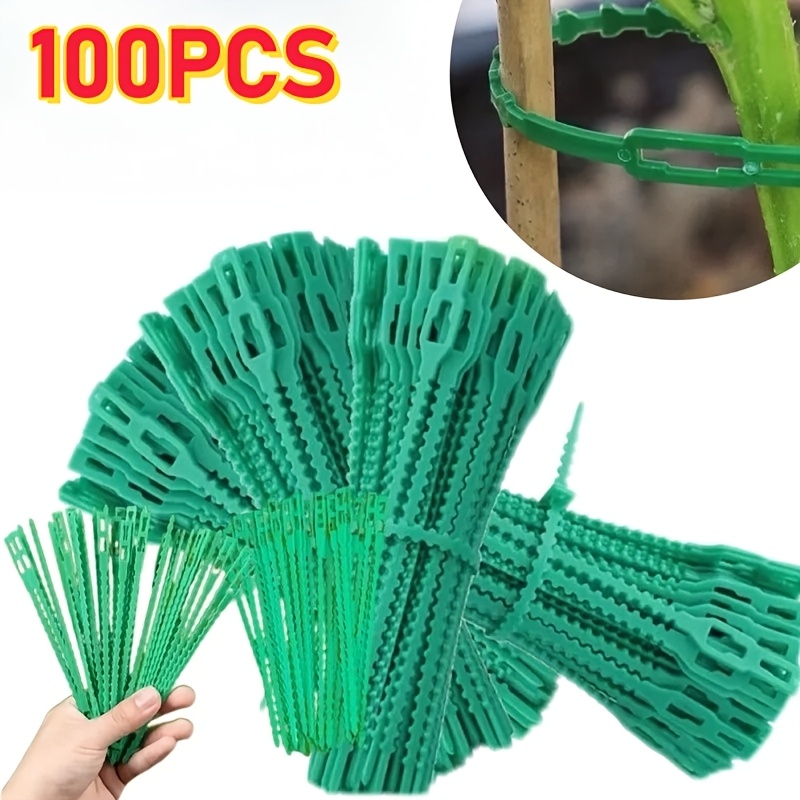 100PCS reusable adjustable pla – обзор и цена Vine Climbing Plastic