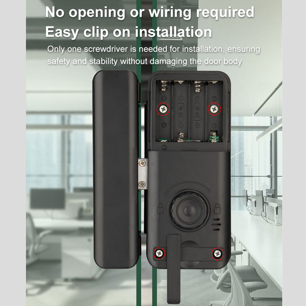 Bluetooth Electronic Glass LOC – обзор и цена Glass Door Hinge