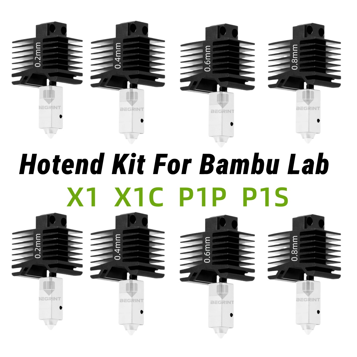 NEW Hotend Kit For Bambu Lab X – обзор и цена Ceramic Heat Emitter