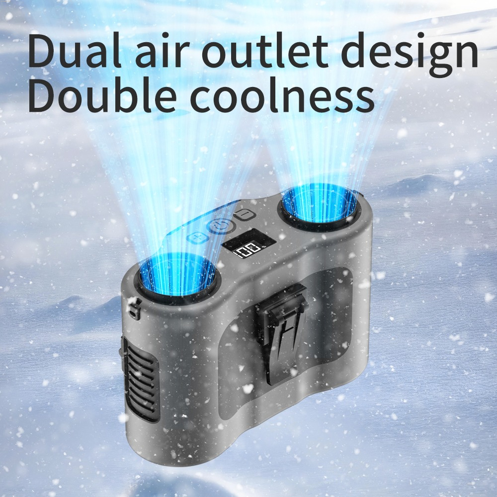 Portable Waist Clip Fan 5-spee – обзор и цена Timer Dual Outlet