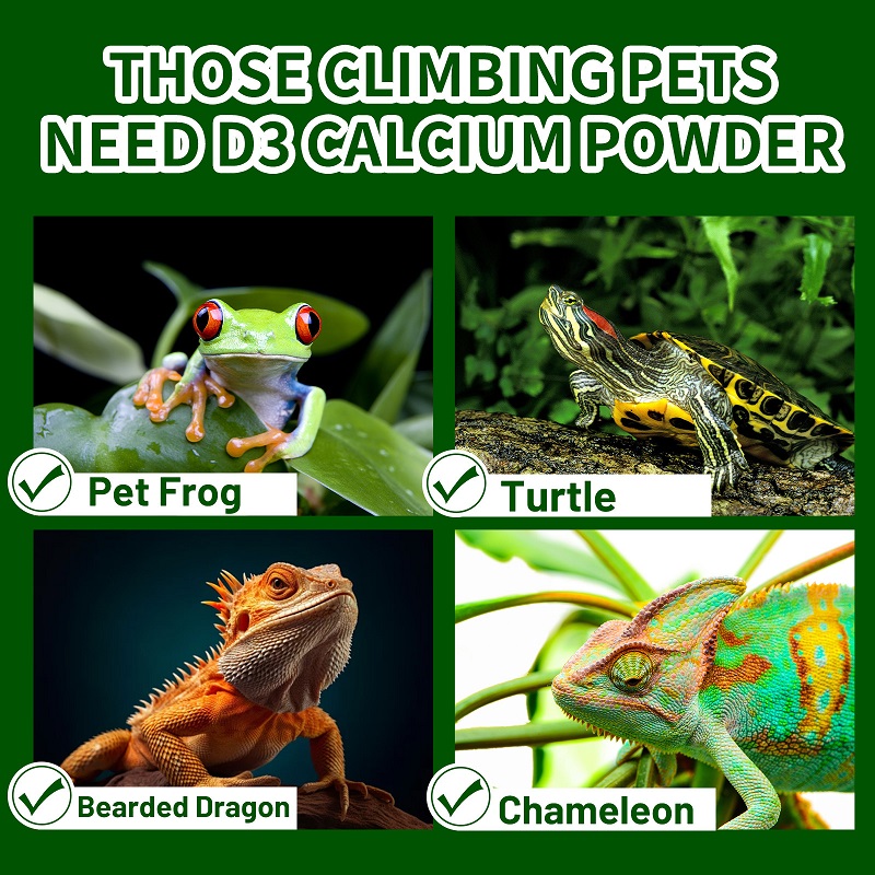 Crawling Pet Vitamin D3 Calciu – обзор и цена Calcium Powder Reptile