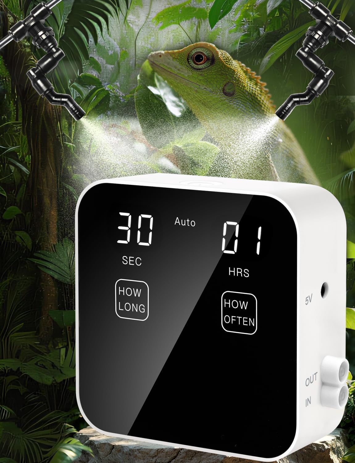Automatic Rainforest Timing Sp – обзор и цена Misting Nozzle Reptile