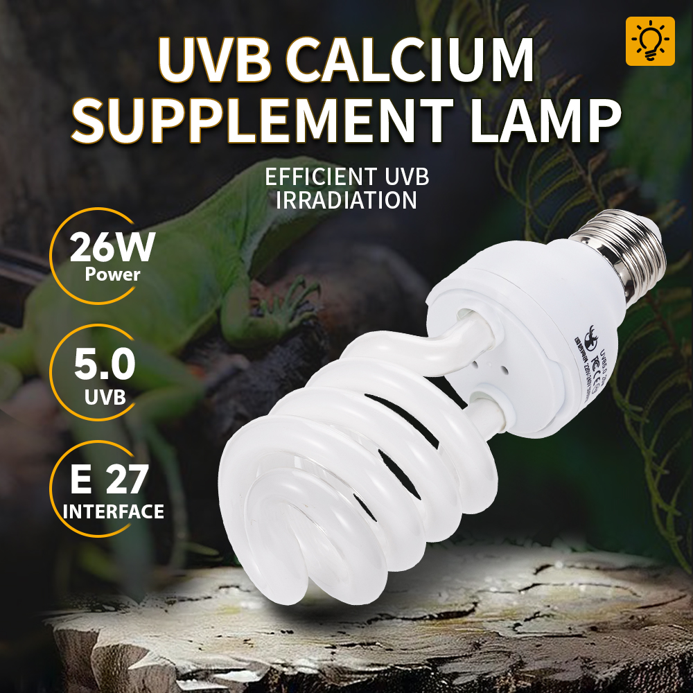 26W Pet Box Lamp Calcium Suppl – обзор и цена Calcium Powder Reptile