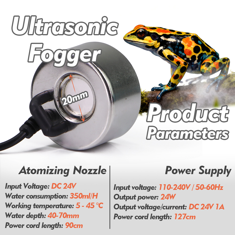 110-240V Ultrasonic Fogger w/  – обзор и цена Terrarium Fogger Ultrasonic
