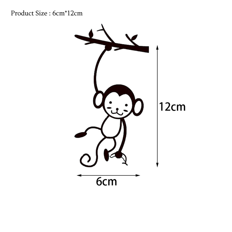 Black Cute Monkey Hanging Tree – обзор и цена Pvc Panel Background
