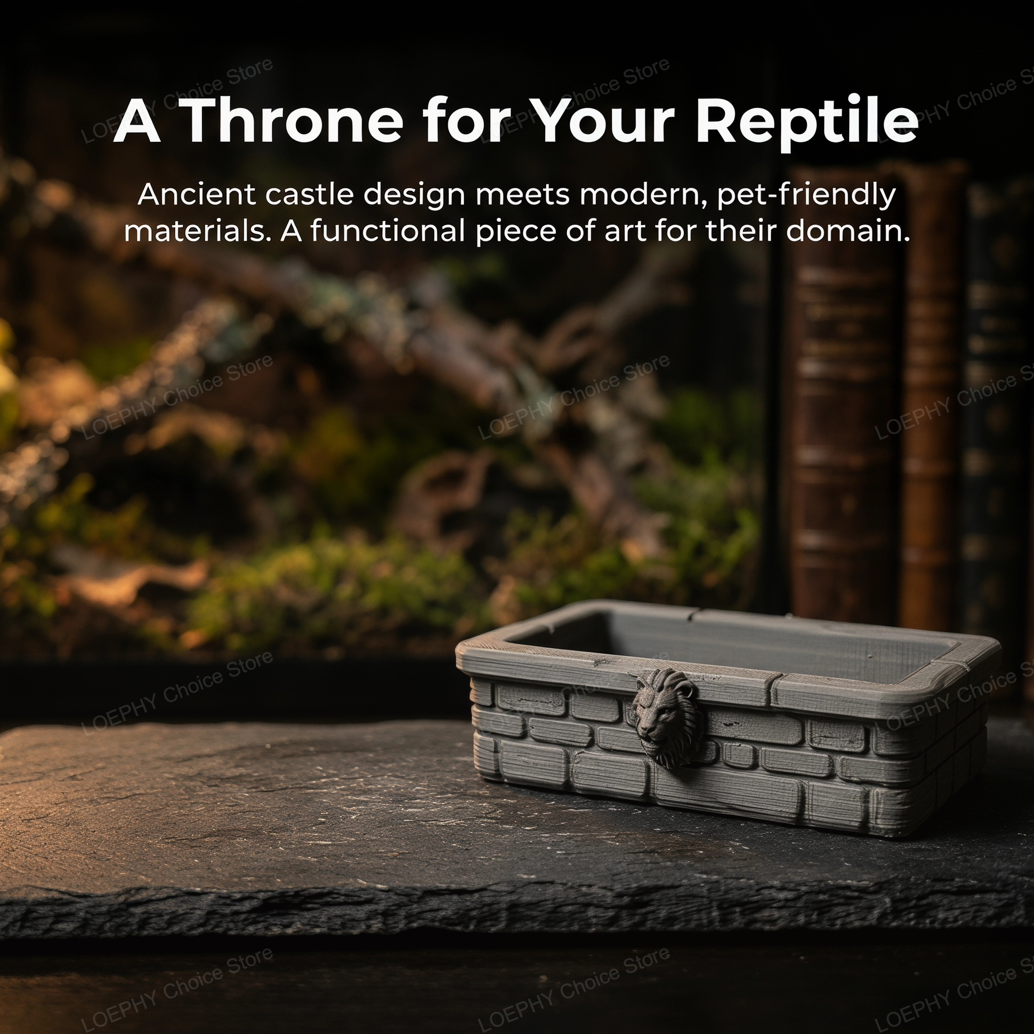 Reptile Water Bowl 3D Printed  – обзор и цена Water Dish Reptile