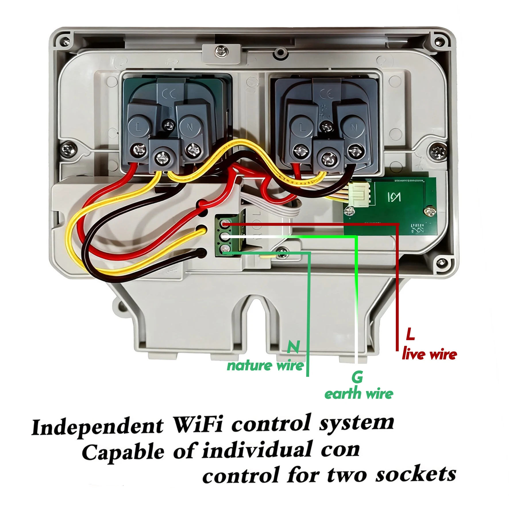 Tuya Waterproof Electrical Wal – обзор и цена Timer Dual Outlet