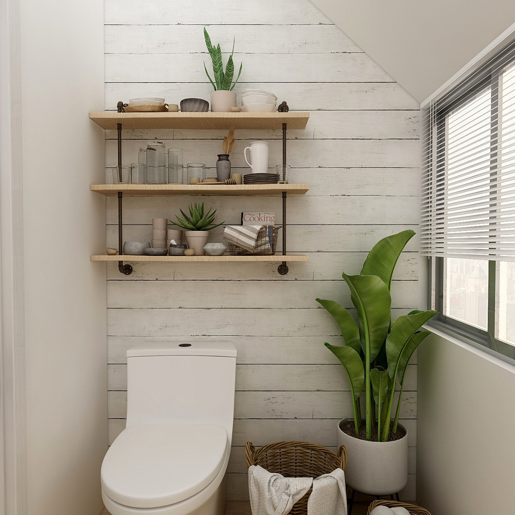 Retro Style White Wood Grain M – обзор и цена Pvc Panel Background