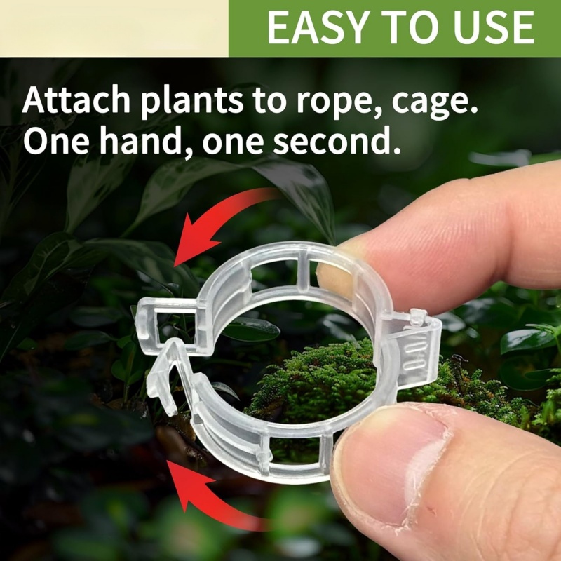 500Pcs Plastic Plant Support C – обзор и цена Vine Climbing Plastic