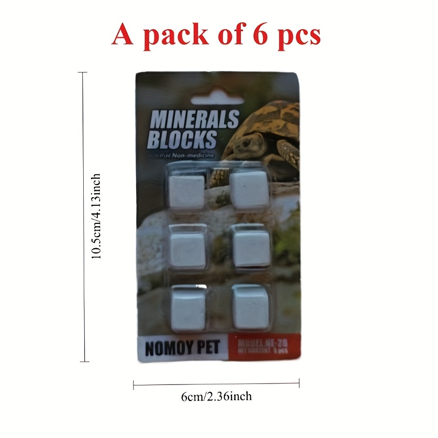 6 Pcs Fish Tank Calcium Block  – обзор и цена Calcium Powder Reptile