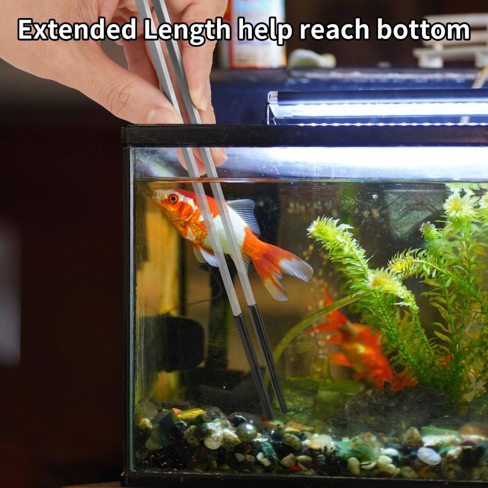 Stainless Steel Aquarium Feedi – обзор и цена Feeding Tong Stainless