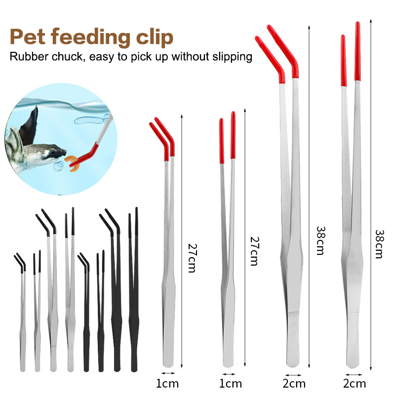 Stainless Steel Reptile Feedin – обзор и цена Feeding Tong Stainless
