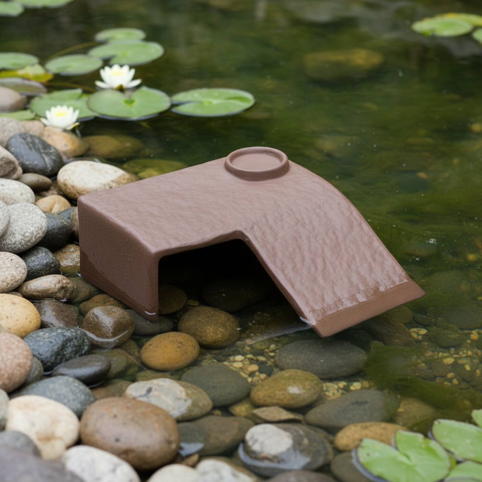 2 Pieces Turtle Basking Dock E – обзор и цена Hide Cave Ceramic