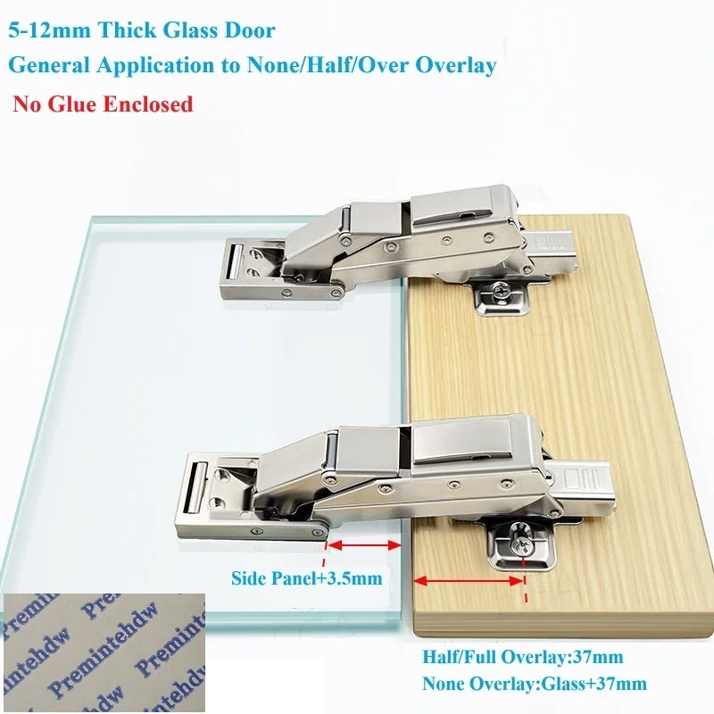 2Pcs Hydraulic Medicine Cabine – обзор и цена Glass Door Hinge